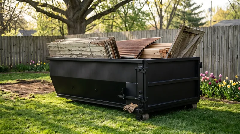 10 yard roll-off dumpster for rent in Lebanon, TN