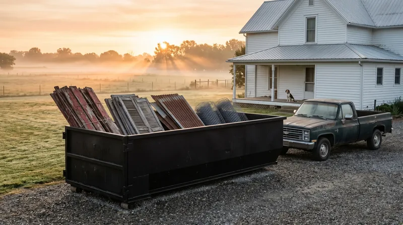 15 yard roll-off dumpster for rent in Lebanon, TN